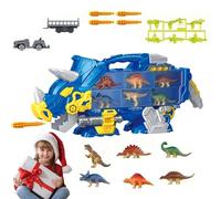 Dinosaur Toys Kids - Confezione di figurine d'azione, modelli dettagliati e robusti, materiale sicuro e non tossico, texture dipinta a mano, collezione a tema giurassico | per i regali di com