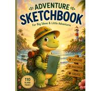 Dinosaur Vacation Sketchbook: For Kids, 110 Blank Pages, 8.5 x 11 Inches, Perfect For Drawing, Create Pictures And Doodles