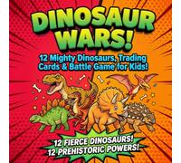 Dinosaur Wars!: Part 1: 12 Mighty Dinosaurs, Trading Cards & Battle Game for Kids Ages 4-12