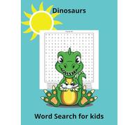 Dinosaur Word Search Book For Kids