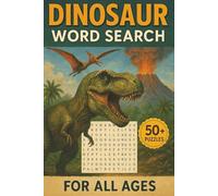 Dinosaur Word Search: Enjoy Easy-to-Read Word Search Puzzles about Dinosaurs, Fossils, Prehistoric Adventures and More | 6x9 inches, 111 pages | 50+ ... Gift for Holidays, Travel and Relaxation