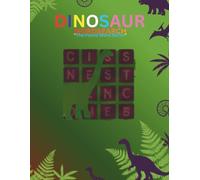 Dinosaur Word Search Puzzle Book: Dinosaur Word Search with easy-to-read print about dinosaurs, behaviors, and Species and more! /8.5x11 in./114 pg-55 puzzles