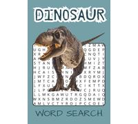 Dinosaur Word Search Puzzle Book: Word Searches with Easy to Read Print about Dinosaurs, Jurassic Period, Fossils and More | 6x9 inches, 110 pages | ... Gift for Vacations, Holidays and Leisure Time