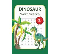 Dinosaur Word Search Puzzle Book: Word Searches with Easy to Read Print about Dinosaurs, Prehistoric Animals, Fossils and More | 6x9 inches, 110 pages ... Gift for Vacations, Holidays and Free Times