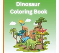 Dinosaur world: Simple and easy colouring book