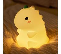 Dinosaure Luce Notturna Bambini, Silicone Lampada Notturna per Bambini, Lucina N