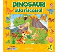 Dinosauri alla riscossa. I miei libri puzzle. Ediz. illustrata