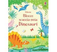 Dinosauri. Blocco scaccia-noia. Ediz. a colori