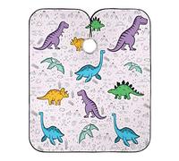 Dinosauri Carini Mantella Taglio Capelli Regolabile Barber Cape Impermeabile Mantella Parrucchiere Per Parrucchieri Uomini Barbieri 140X168Cm