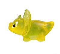 Dinosauri che si illuminano al buio, decorazioni uniche per suscitare gioia (giallo)