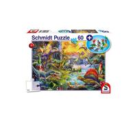 Dinosauri - con aggiunta (figurine di dinosauri) - 60 pz - SCHMIDT SPIELE