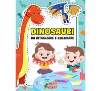 Dinosauri da Ritagliare e Colorare