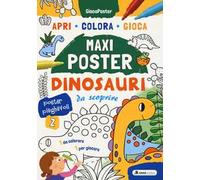 Dinosauri da scoprire. Maxi poster. Ediz. illustrata