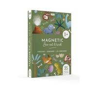 Dinosauri-Dinosaurs-Les dinosaures. Magnetic box e book. Ediz. multilingue. Con 35 magneti: Magnetic Box Set