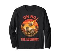 Dinosauri e Meteorite: Oh No, L'Economia! Maglia a Manica