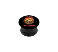 Dinosauri e Meteorite: Oh No, L'Economia! PopSockets PopGrip Adesivo