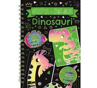 Dinosauri. Gratta e colora. Ediz. a colori. Ediz. a spirale. Con matita di legno
