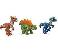 Dinosauri Imaginext-Jurassic World-Fisher Price-Mattel-Scelta: Set Da 3