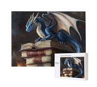 Dinosauri Libri - Puzzle 2000 Pezzi per Adulti - Puzzle fai da te, Intrattenimento Creativo, Arte Moderna, Puzzle Classico per Adulti e Ragazzi dai 12 anni, Idea Regalo Uomo e Donna 100x70cm a-434