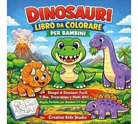 Dinosauri. Libro da colorare per bambini. Ediz. illustrata