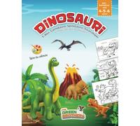 Dinosauri, libro da colorare per bambini età 4 - 5 - 6 anni, T-Rex Carnotauro Spinosauro Triceratopo e molti altri da incontrare: Intrattenimento sano ... Libro di attività per bambini.: 8