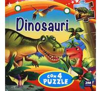 Dinosauri. Libro puzzle