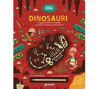 Dinosauri. Scava e scopri. Ediz. a colori. Con bastoncino per scavare - Ma...
