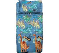 Completo Lenzuola Dinosaurs Dinosauri - Letto Singolo