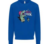 Dinosauri T-Rex Im Rexy E Io Lo So Sexy Uomo Felpa Maglione