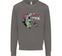 Dinosauri T-Rex Im Rexy E Io Lo So Sexy Uomo Felpa Maglione