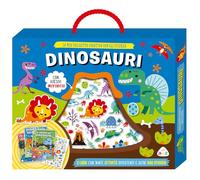 Dinosauri. Valigetta con sticker. Ediz. a colori