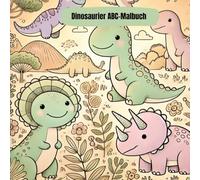 Dinosaurier ABC-Malbuch