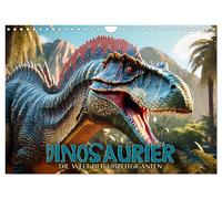 Dinosaurier - die Welt der Urzeitgiganten (Wandkalender 2027 DIN A4 quer), CALVE