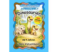 Dinosaurier Malbuch für Kinder ab 4 Jahren: 100 große Motive: Freundliche Dinosaurier, Dino-Eier & Dino-Familien - Einfaches Ausmalbuch mit viel Weißraum, ideal für ruhiges Malen & als Geschenk