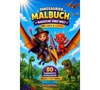 DINOSAURIER MALBUCH: MAGISCHE DINO-WELT MIT LEILA & LUZIFER