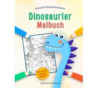 Dinosaurier Malbuch: Über 30 detailreiche Ausmalbilder mit Dinosauriern in einer abenteuerlichen Urzeitwelt für Kinder ab 8 Jahren