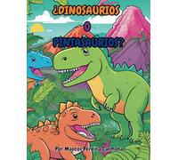 ¿Dinosaurios o Pintasaurios?: Libro para colorear