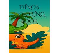 Dinosaurios para Colorear: Un Libro Divertido para Niños y Niñas