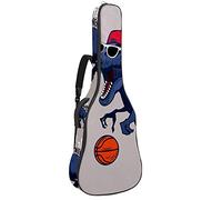Dinosauro basket sport chitarra gig bag impermeabile cerniera morbida chitarra zaino per basso acustico & classico folk chitarra elettrica caso