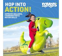 DINOSAURO CAVALCABILE animal air hopper dino GIOCO da interno ed esterno ROVERS