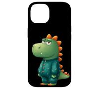 Dinosauro del fumetto in pigiama per gli amanti degli indumenti da notte Custodia per iPhone 14