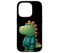 Dinosauro del fumetto in pigiama per gli amanti degli indumenti da notte Custodia per iPhone 14 Pro