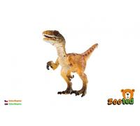 Dinosauro di plastica Velociraptor 16 cm