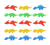 Dinosauro Giocattolo, 15 Pezzi, Dinosauro Fionda Giocattoli Da Dito, Dinosauro Fionda In Gomma Volante, Giocattolo Divertente per le Dita dei Dinosauri, Regalo Festa Compleanno, Colore casuale