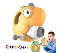 Dinosauro Gioco Giocattoli di pratica di tiro per bambini - Giochi di dinosauro per bambini | Gioco di giocattoli educativi unici sicuri giocattoli flessibili di coordinazione mano-, tiro con la palla