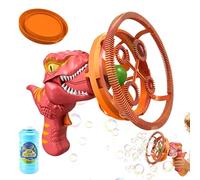 Dinosauro Macchina Per Bolle - Giocattolo Per Soffiare Bolle Per Bambini, Macchina Automatica Per Bolles, Dispositivo Per L'Intrattenimento Di Feste In Cortile | Per Feste Di Compleanno In Patio