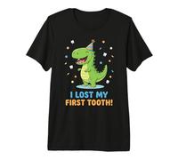 Dinosauro Mancano Denti E Ho Perso Il Mio Primo D Maglietta Premium