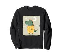 Dinosauro Nighty Night Look per Ragazzi e Ragazze Felpa