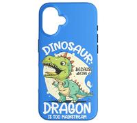 Dinosauro perché essere un drago è troppo mainstream T Rex Dino Custodia per iPhone 16