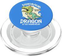 Dinosauro perché essere un drago è troppo mainstream T Rex Dino PopSockets PopGrip per MagSafe